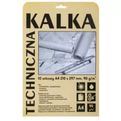 KALKA TECHNICZNA A4 10ARK 90/95G