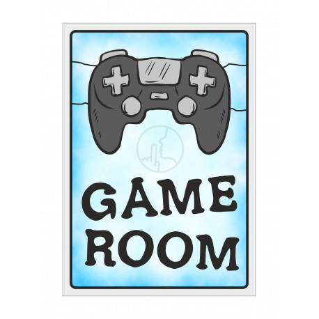 Tabliczka informacyjna A5 GAME ROOM 