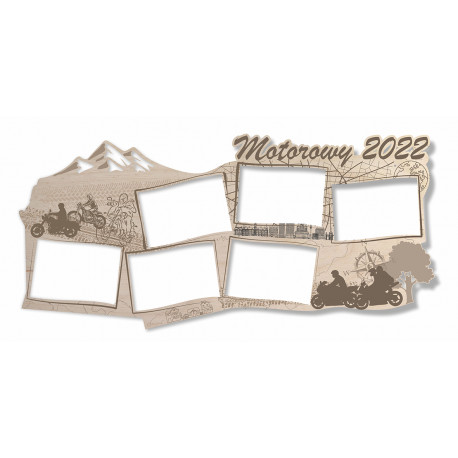 Ramka na zdjęcie ROWER - MOTOR Grawer Prezent
