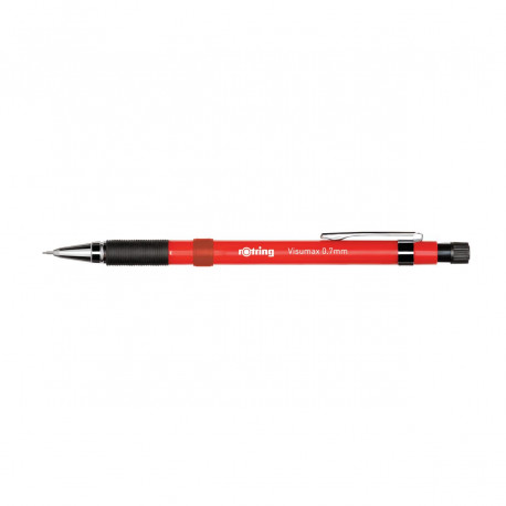 OŁÓWEK TECHNICZNY VISUMAX CZERWONY 0.7 MM ROTRING