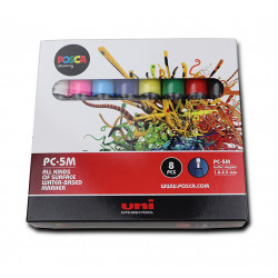 MARKER POSCA PC5M 8SZT UNI PC5M/8C