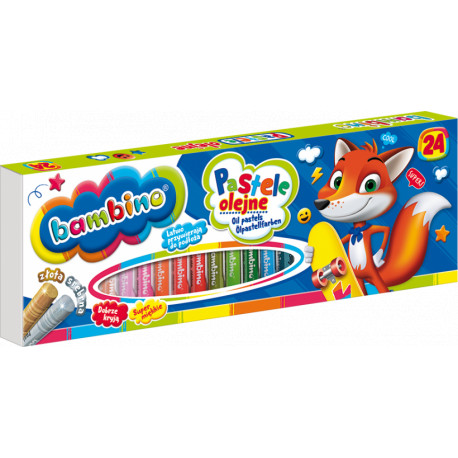 BAMBINO PASTELE OLEJNE 24KOL STANDARD