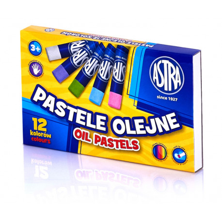 PASTELE OLEJNE 12 KOL ASTRA