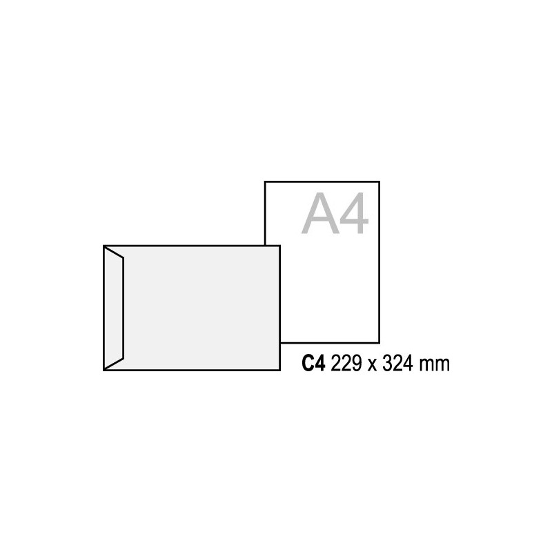KOPERTA BRĄZ C4/250SZT HK OFICIO