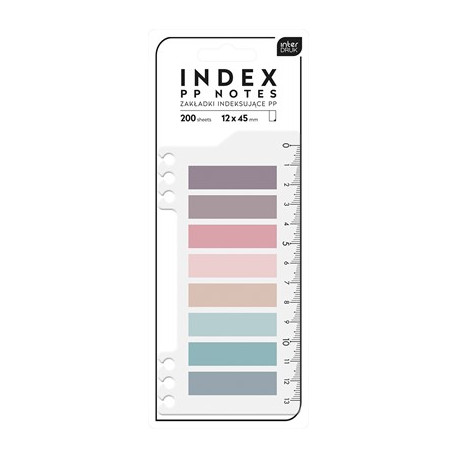 ZAKŁADKI INDEKSUJĄCE PP NOTES PALETTE INTERDRUK