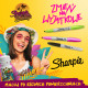 Zestaw Sharpie Fine Markery Permanentne 12+2 GRATIS WOREK