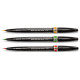 PISAK BRUSH SIGNT PEN ARTIST 4SZT PENTEL SESF30C