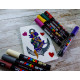 MARKER AKRYLOWY DEKORACYJNY POSCA PC-5M BLACK CZARNY