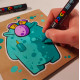 MARKER POSCA PC5M 8SZT UNI PC5M/8C + DŁUGOPIS ŚWIĄTECZNY