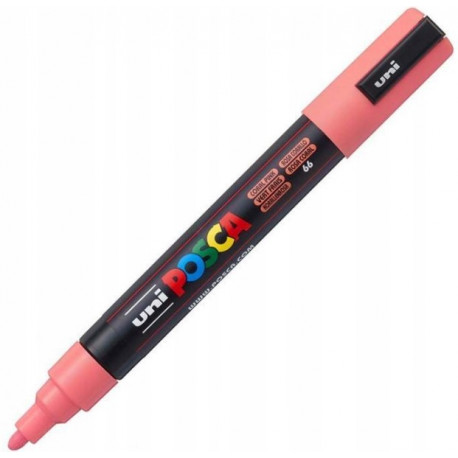 MARKER DEKORACYJNY POSCA PC-5M PASTELOWY KORAL NR66