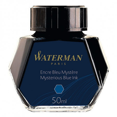 ATRAMENT NIEBIESKO-CZARNY 50ML WATERMAN GRANATOWY S0110790