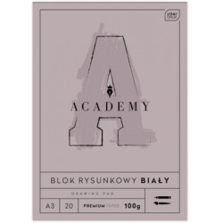 BLOK RYSUNKOWY A3/20 100G ACADEMY