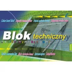 BLOK TECHNICZNY Z KOL KARTKAMI A4 10K