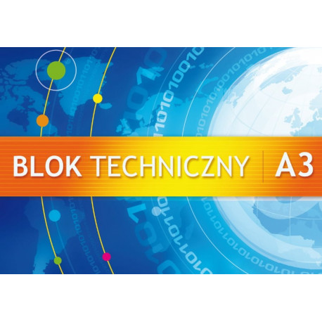 BLOK TECHNICZNY A3 10K 250G KRESKA