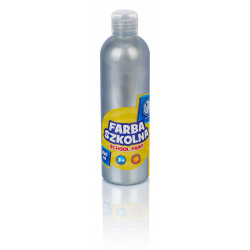 FARBA SZKOLNA ASTRA 250ML METAL. SREBRNA