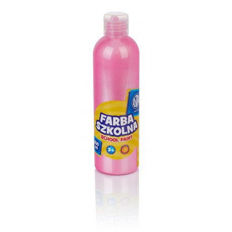 FARBA SZKOLNA ASTRA 250ML PERŁOWA RÓŻOWA