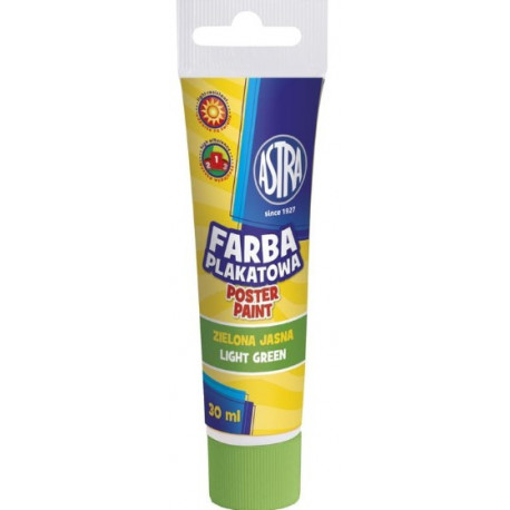 FARBY PLAKATOWE 30ML TUBY J. ZIELEŃ ASTRA