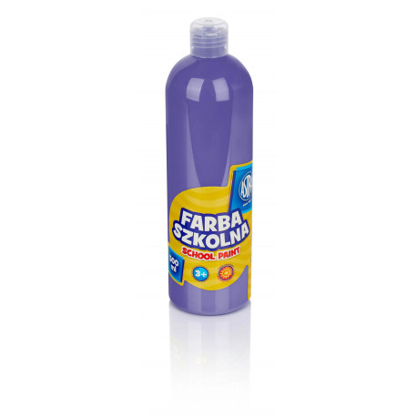 FARBY PLAKATOWE SZKOLNE ASTRA 500ML FIOLETOWA ASTRA