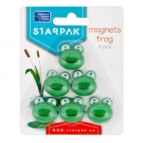 MAGNES ŻABA 25MM 6SZTUK 438889 STARPAK