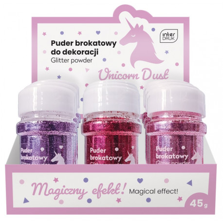 Puder brokat do dekoracji 45g UNICORN DUST