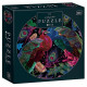 Puzzle 500 SECRET GARDEN z serii ROUND INTERDRUK