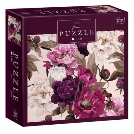 Puzzle 500 Flowers 1 INTERDRUK