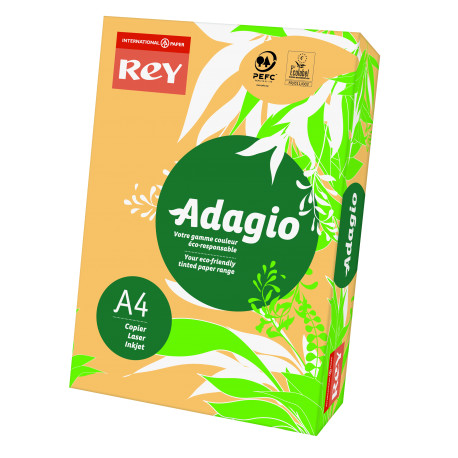 Papier ksero kolorowy Rey Adagio A4 80g/m2 Beżowy