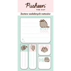 ZESTAW NOTESÓW 30 k. 5 szt. PUSHEEN