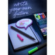 Cienkopisy neonowe GRIP 5 kol. w etui FABER-CASTELL