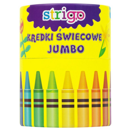 Kredki Świecowe Jumbo 36 sztuk SSC026 STRIGO