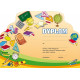 Dyplom ABC (Napisy ) 250g/m2 10sztuk Galeria Papieru