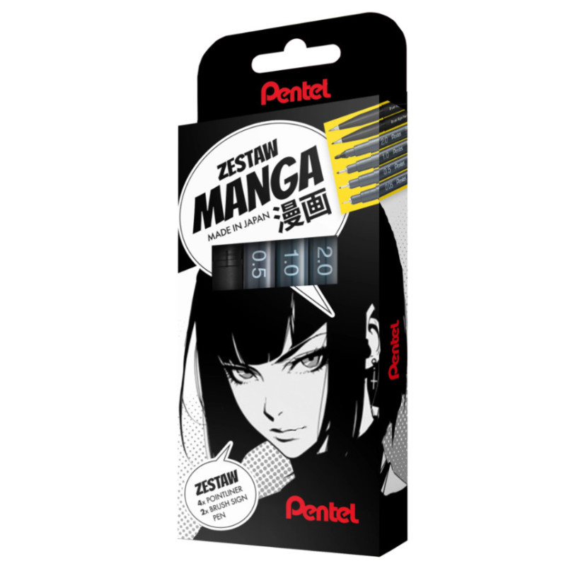 Blok Art marker A4 OXFORD + zestaw do mangi