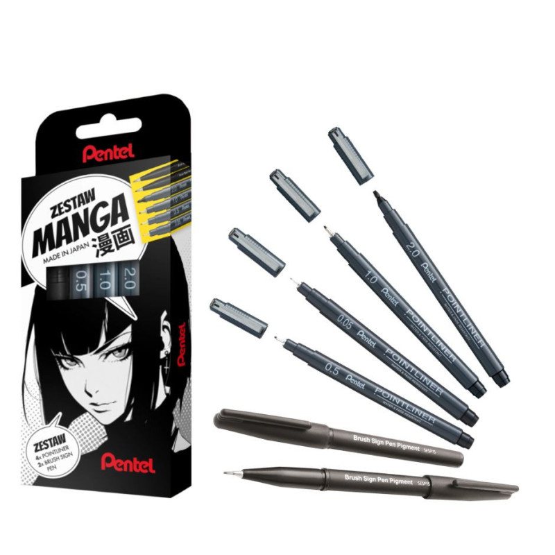 Blok Art marker A4 OXFORD + zestaw do mangi