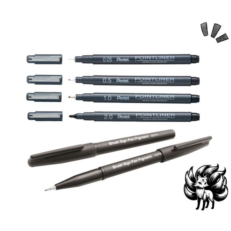 Blok Art marker A4 OXFORD + zestaw do mangi