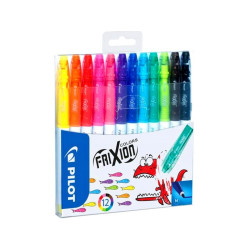 Mazaki Frixion Colors Set 12 sztuk PILOT