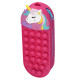 Piórnik silikonowy POP-IT UNICORN Starpak jednorożec 536940 1 komora