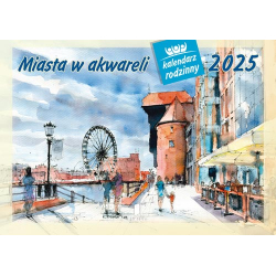 WL05 KALENDARZ 13-PL MIASTA W AKWARELI