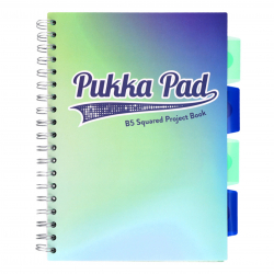 PUKKA PROJECT BOOK SEAFOAM B5 KRATKA MORSKI 100K 80G