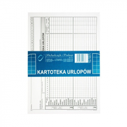 525-3 KU KARTOTEKA URLOPÓW A5 (A20)