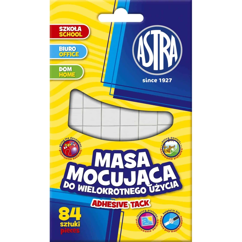 MASA MOCUJĄCA 50G 84 SZT. KWADRACIKI