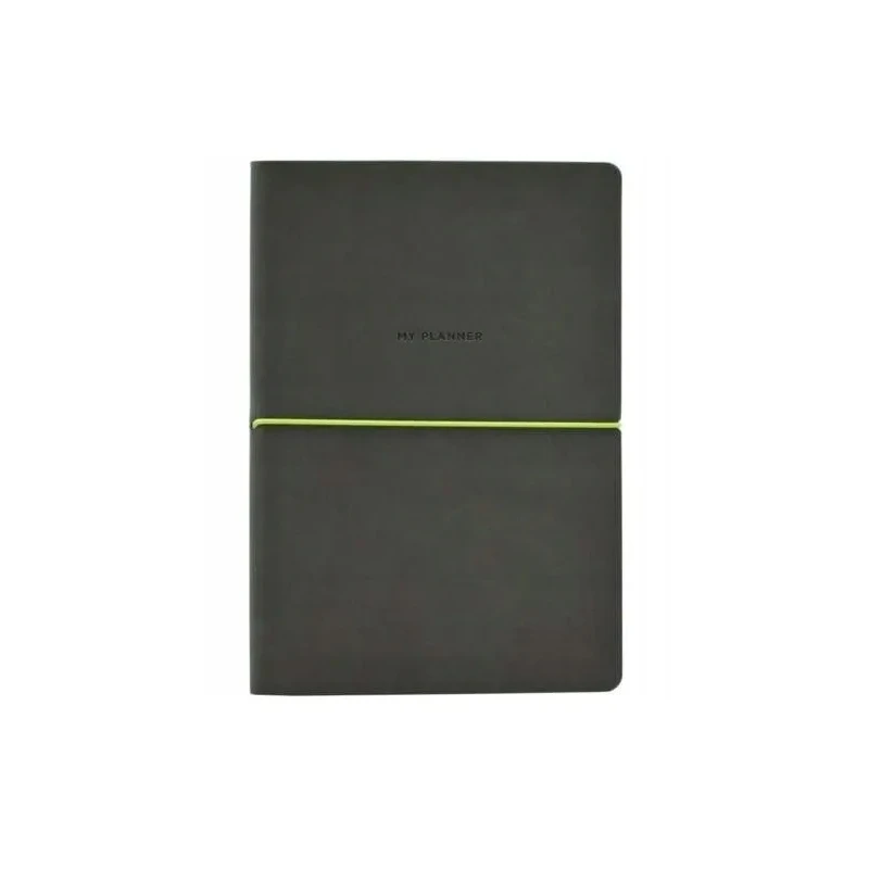 PLANER PU DZIENNY NIEDATOWANY MY PLANER A5 104K LINIA SZARY
