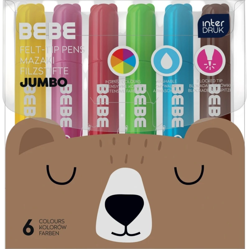 Mazaki Jumbo 6 kol. BEBE Friends