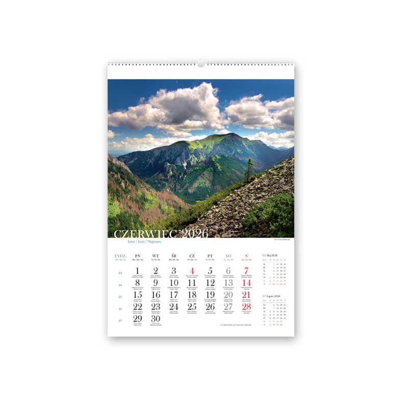 KALENDARZ 13-PL PEJZAŻE POLSKIE RW01