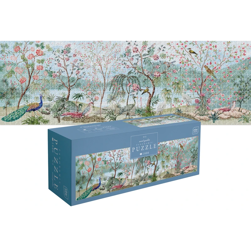 Puzzle panoramiczne 1000 Secret Garden 3