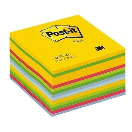 NOTES KOSTKA Post-it 76X76 akwarelowe 3M