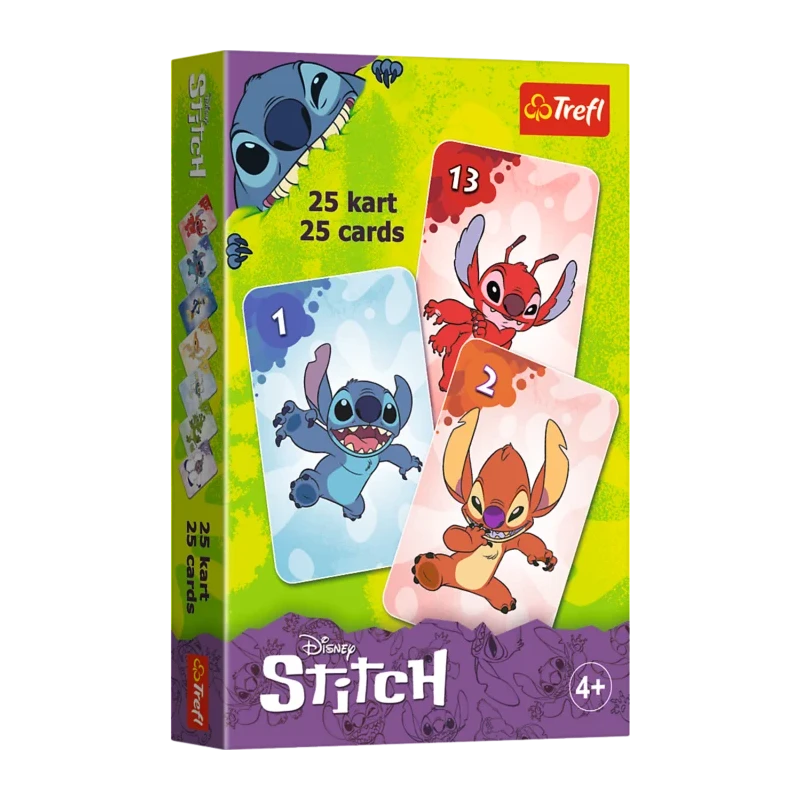 Karty Piotruś Stitch