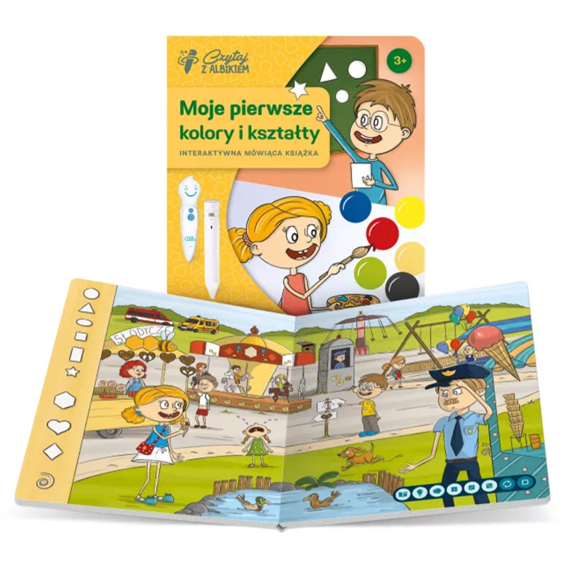 ALBIK KSIĄŻKA MOJE PIERWSZE KOLORY