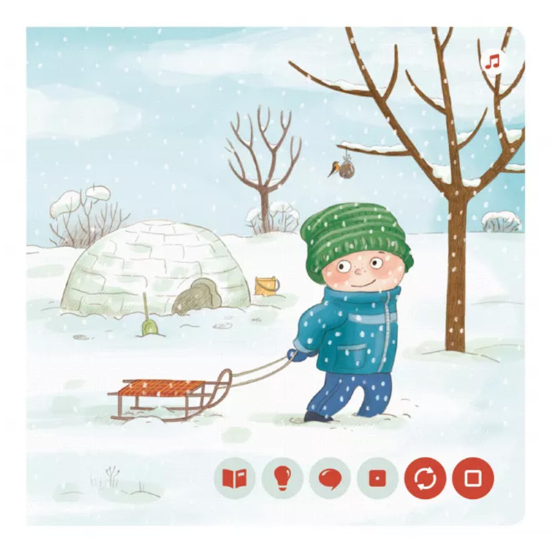 ALBIK ZIMA MINI KSIĄŻECZKA