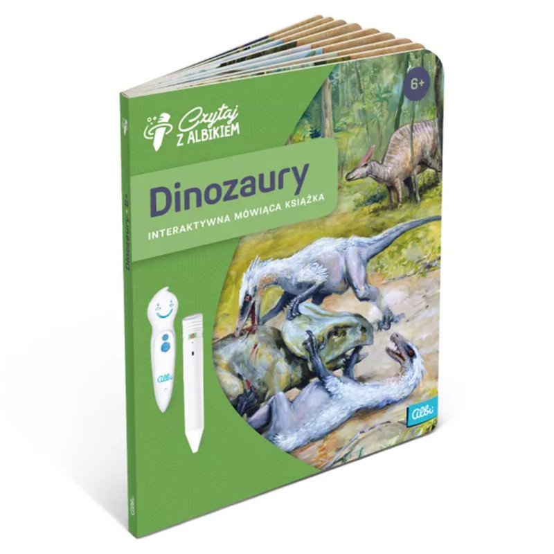 ALBIK KSIĄŻKA DINOZAURY