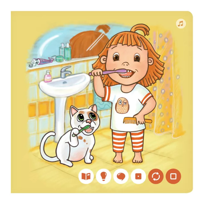 ALBIK KSIĄŻKA MINI CODZIENNE CZYNNOŚCI